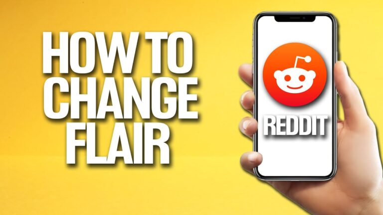 How to change reddit flair