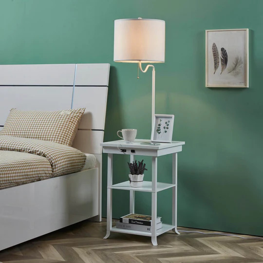 Bedside Table Lamps With Usb