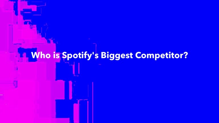 Who is Spotify’s Biggest Competitor?