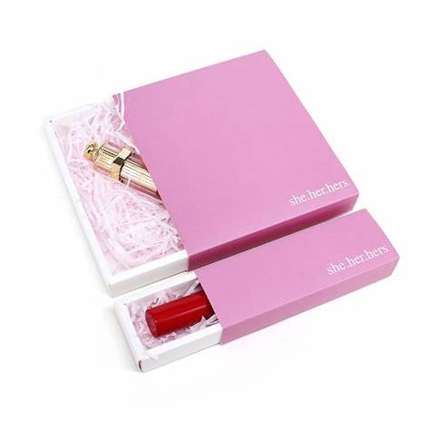 Pink Lipstick Boxes