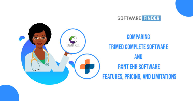Comparing TriMed Complete Software and RXNT EHR Software: Features, Pricing, and Limitations