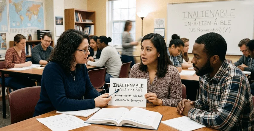 How Do You Pronounce Inalienable?