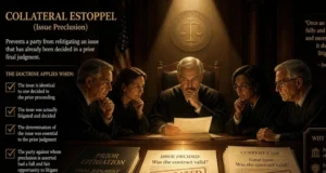 Collateral Estoppel Explained: When Courts Bar the Same Issue From Being Litigated Again Collateral Estoppel